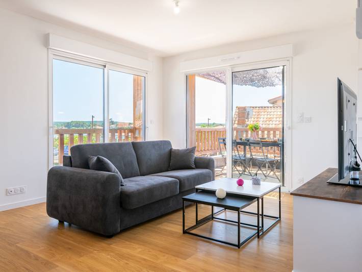 Gîte pour 6 personnes, avec balcon dans Mimizan Plage - 3