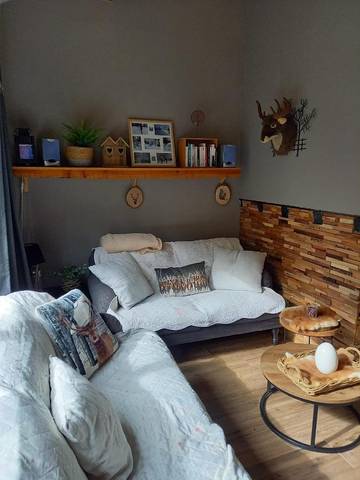 Location de vacances pour 4 personnes, avec jardin et vue dans Hastière-par-delà