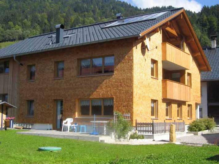 Ferienwohnung für 4 Personen, mit Balkon in Schoppernau