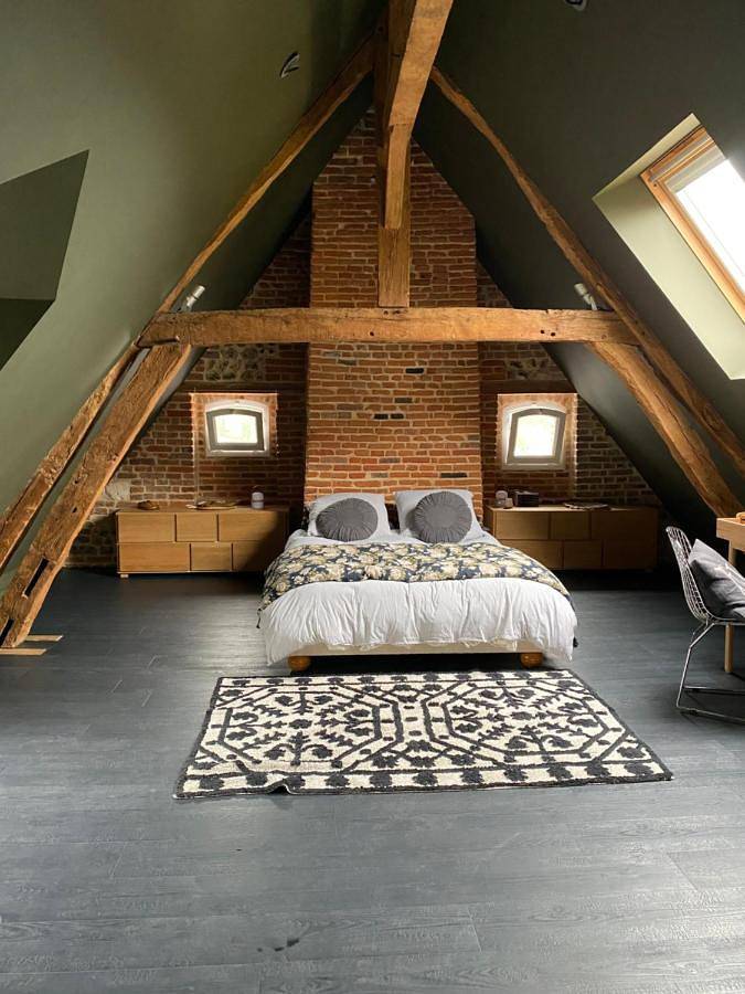 Gîte pour 4 personnes, avec vue et jardin à Cany-Barville