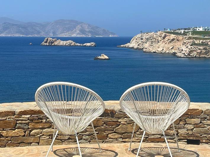 Villa for 4 people, with terrace in Ios