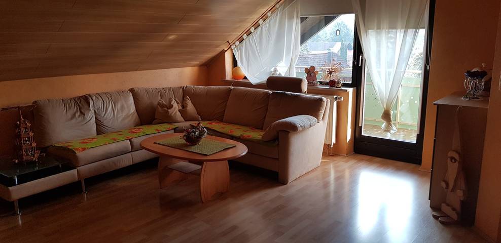 Ferienwohnung für 5 Personen, mit Balkon und Garten im Steigerwald - 2