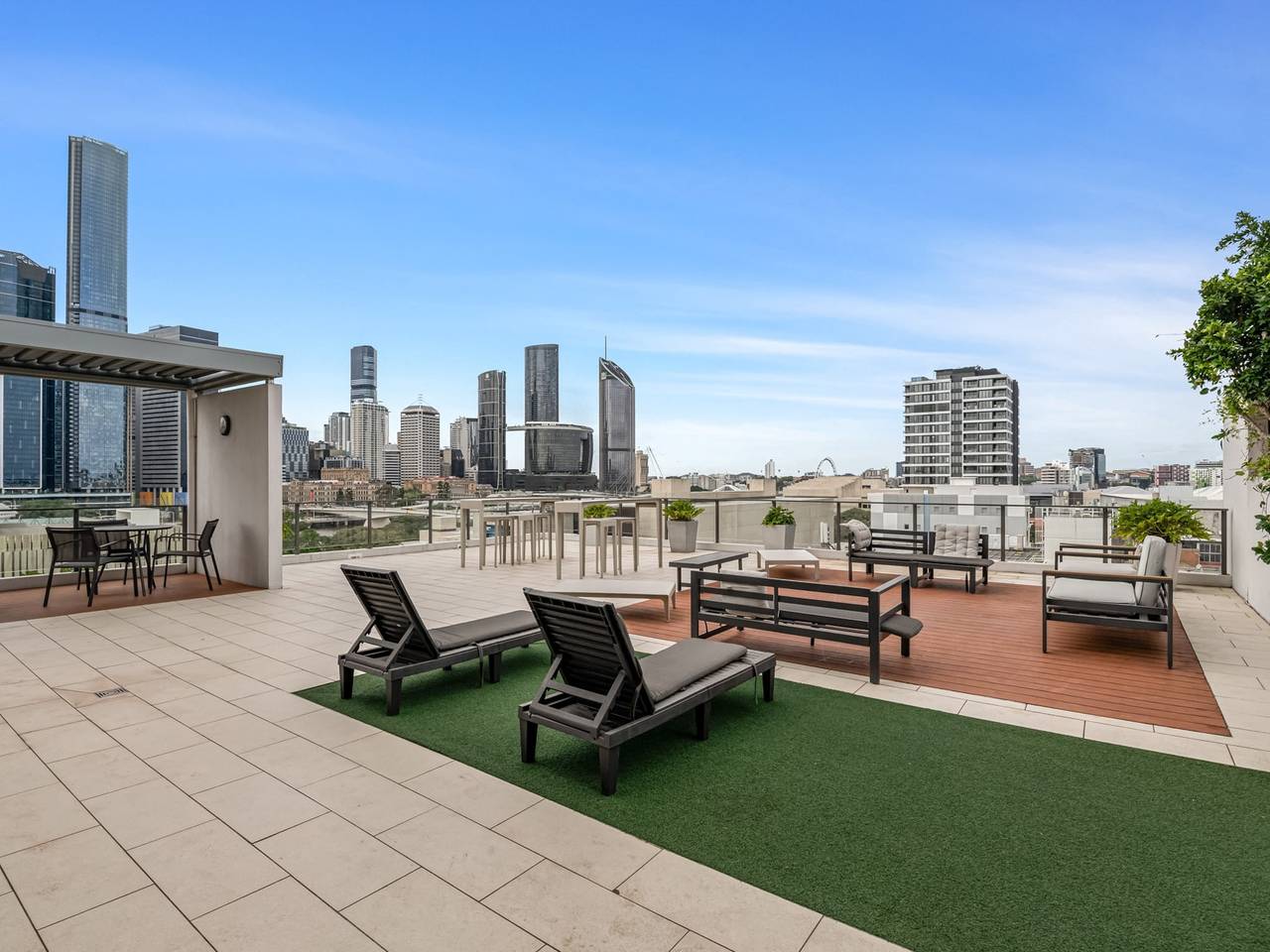 Apartamento entero, Apartamento elegante con azotea, barbacoa y acceso al spa in South Brisbane, Brisbane