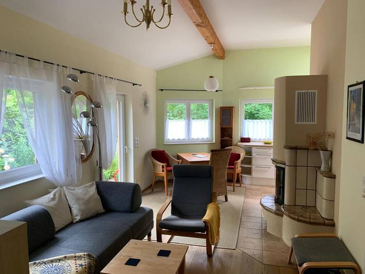 Ferienhaus für 3 Personen, mit Terrasse und Garten in Naturpark Barnim
