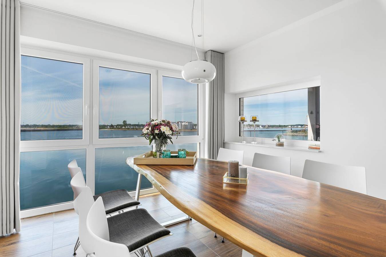 Ganze Wohnung, Ostsee Apartment Brise: 113 qm, 5 Personen, Meerblick, Wellnessbad und Strandnah in Olpenitz, Kappeln