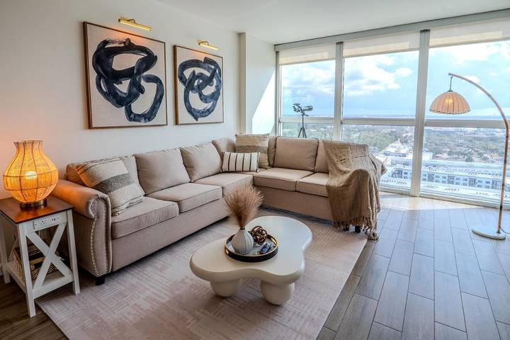 Lägenhet för 3 Personer, med trädgård samt pool och barnpool och bubbelpool - 1