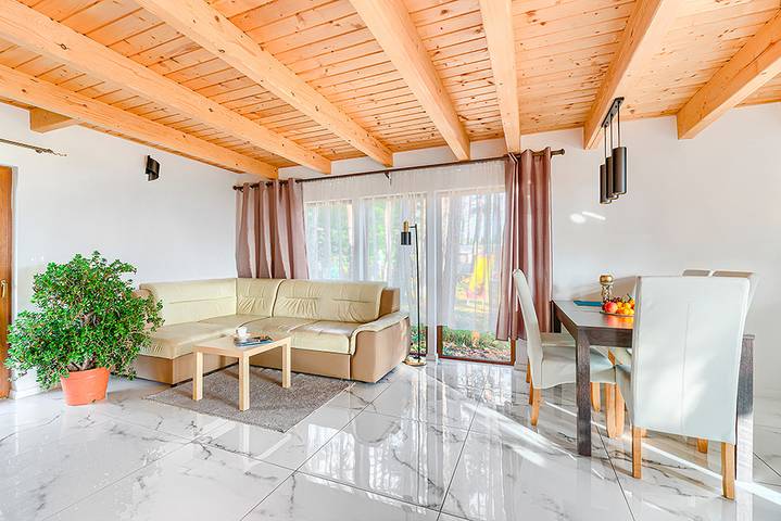 Ferienhaus für 6 Personen, mit Garten und Ausblick sowie Balkon in Polen - 4