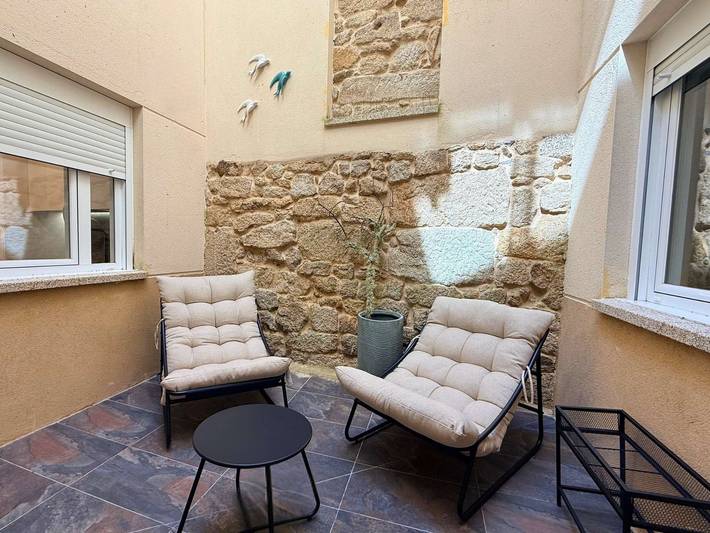 Apartamento para 6 personas, con Terraza en Allariz