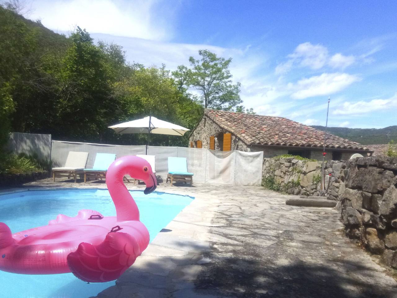 "Gîte La Calade" mit Pool in Cros, Parc national des Cévennes