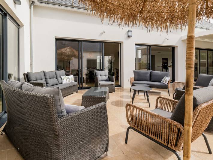 Gîte pour 14 personnes, avec jacuzzi ainsi que jardin et terrasse à La Turballe - 3