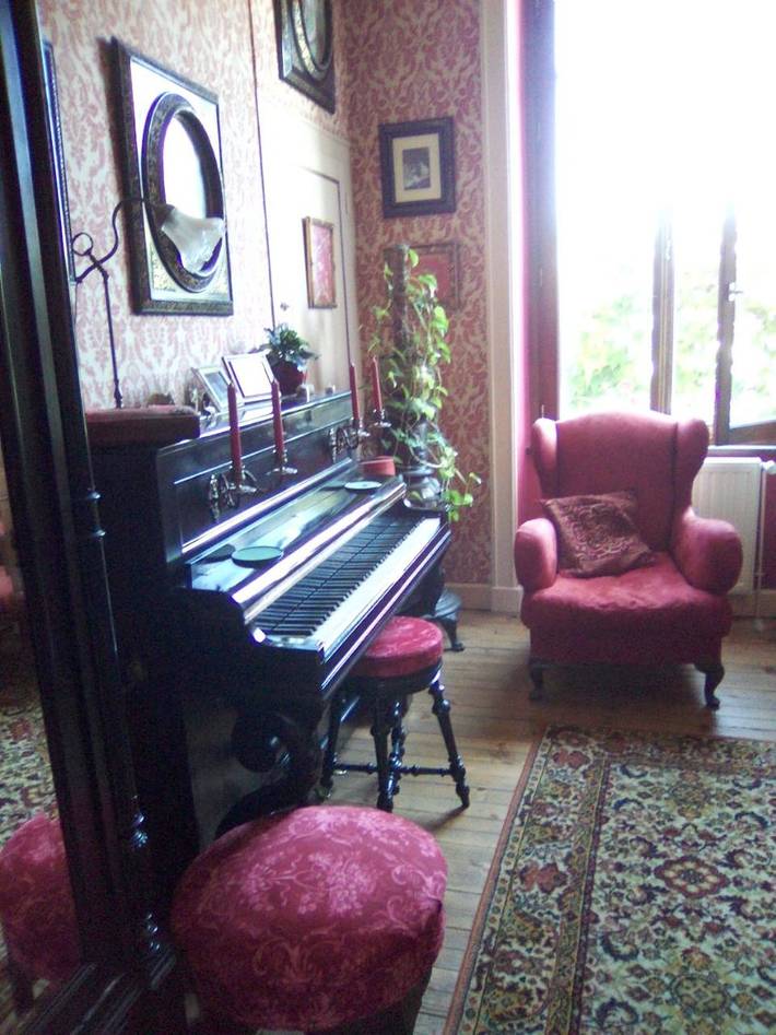 Chambre d’hôte pour 3 personnes, avec Terrasse ainsi que Jardin et Vue