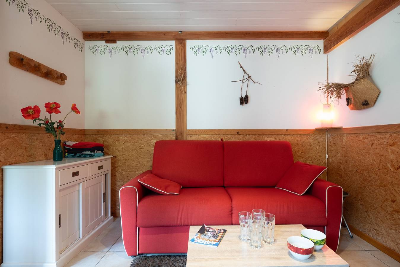 Chalé « Chez Corinne » com vista para a montanha, terraço privado, trilhos e ski perto in Cornimont, Parc naturel régional des Ballons des Vosges