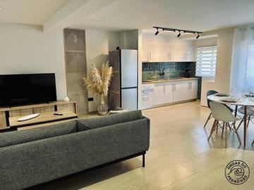 Gîte pour 4 personnes, avec balcon dans Coimbrão