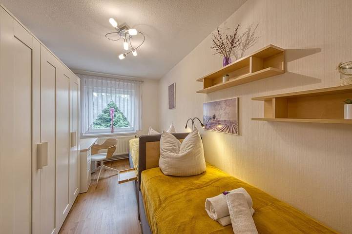 Ganze Wohnung, Ferienwohnung/App. für 6 Gäste mit 67m² in Delitzsch in Delitzsch, Sächsisches Burgen- und Heideland