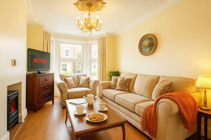 Glamping for 6 people, with garden in Nottinghamshire