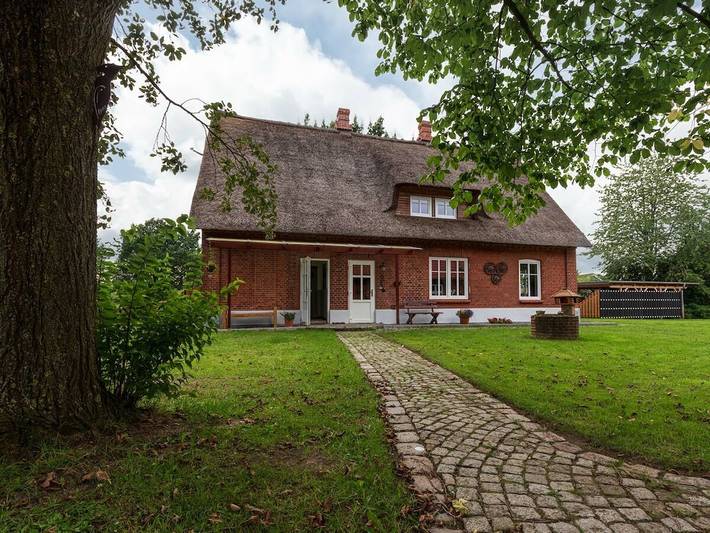 Ferienhaus unter Reet in Bollingstedt, Grünes Binnenland