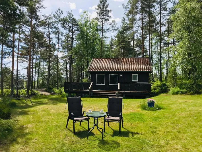 Camping für 5 Personen, mit Ausblick und Seeblick sowie Garten - 1