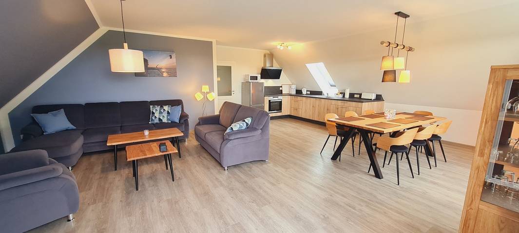 Ferienwohnung für 7 Personen, mit Garten und Balkon - 1
