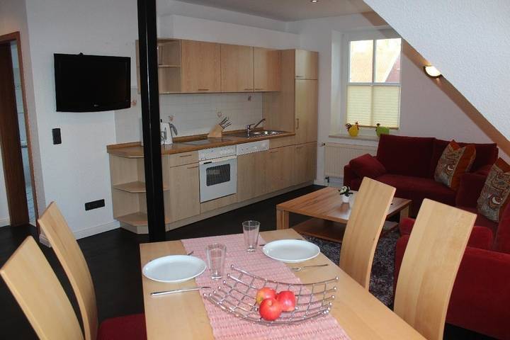 Ferienwohnung für 2 Personen, mit Balkon und Terrasse sowie Garten in Lemkendorf - 3