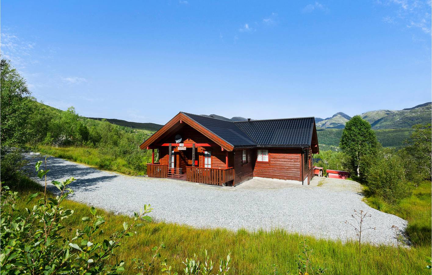 Ferienhaus für 10 Personen mit Ausblick in Kvam herad