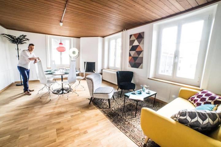 Ferienwohnung für 2 Personen, mit Terrasse und Garten in Zürichsee