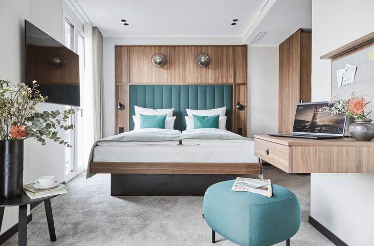 Zimmer für 2 Personen, mit Terrasse und Sauna