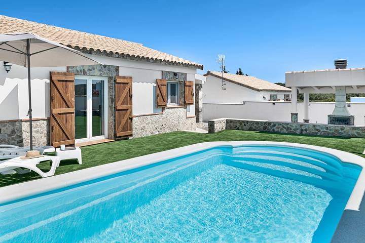 Maison de vacances pour 4 personnes, avec Jardin à Vejer de la Frontera