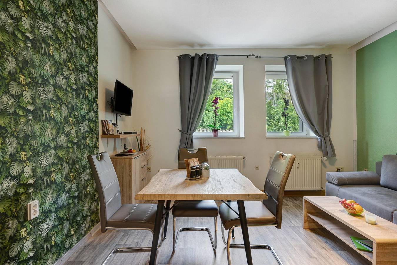 Appartement entier, Appartement 'Classic' avec terrasse partagée et Wi-Fi in Radeberg, Oberlausitz-Niederschlesien