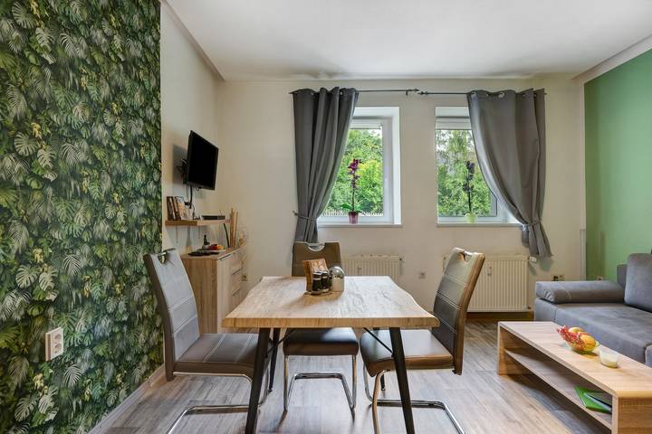 Entire apartment, Apartment 'Classic' with Shared Terrace and Wi-Fi in Radeberg, Oberlausitz-Niederschlesien