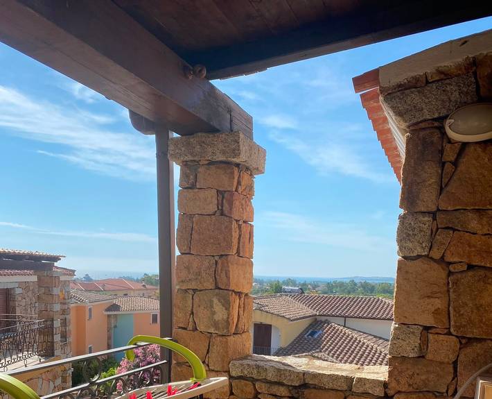Holiday Home 'Neda' with Sea View, Private Terrace and Air Conditioning in Agrustos, Budoni