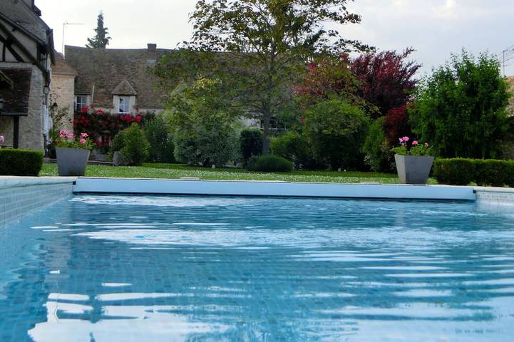 Maison de vacances pour 6 personnes, avec Terrasse ainsi que Jardin et Piscine