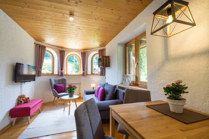 Chalet voor 2 personen, with Terras and Tuin as well as Uitzicht in Oberstdorf