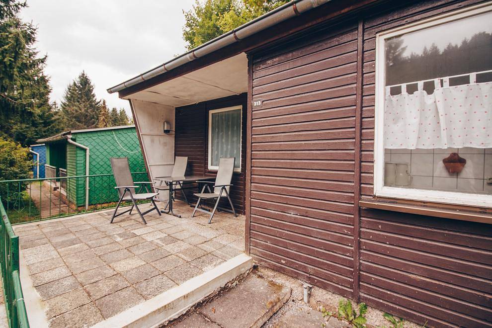 Ganze Ferienwohnung, Naturcamp Meyersgrund - Ferienhäuser in Manebach, Ilmenau