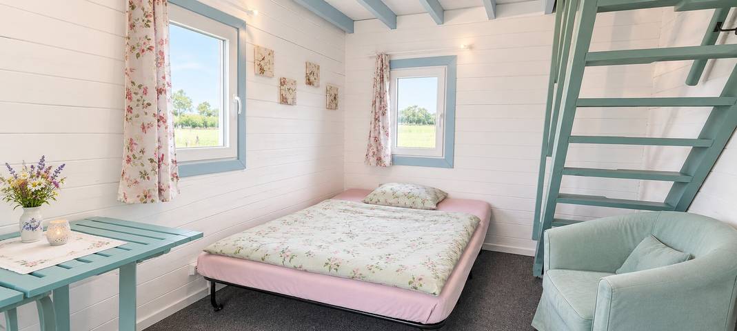 Cottage du Verger de Pommiers – Idyllisches Naturchalet für 3 Personen in Savigny-le-Vieux, Avranches und Umgebung