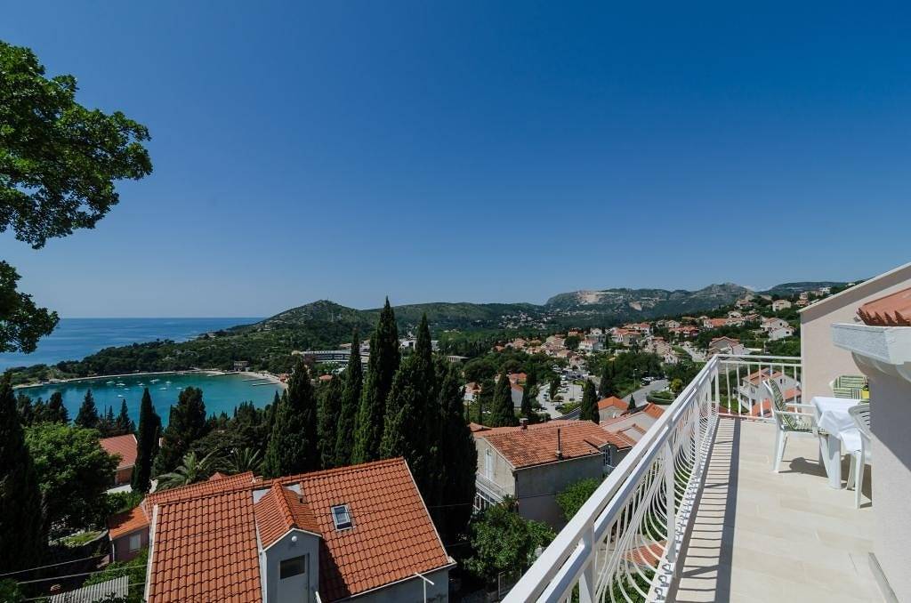 Ganze Wohnung, Ferienwohnung für 4 Personen mit Balkon in Općina Župa dubrovačka, Dubrovnik-Neretva