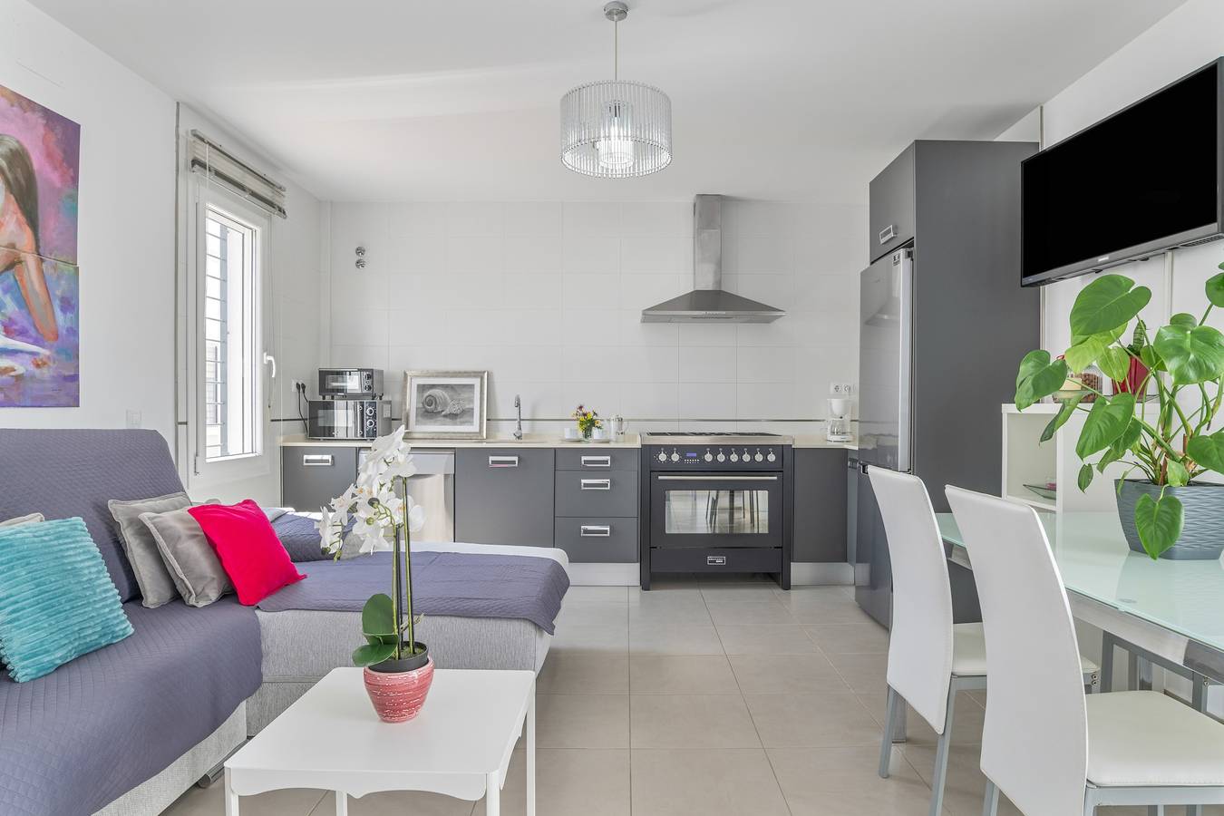 Apartamento inteiro, Apartamento 'Bienvenida' com terraço privado e ar condicionado in Conil de la Frontera, Costa de la luz