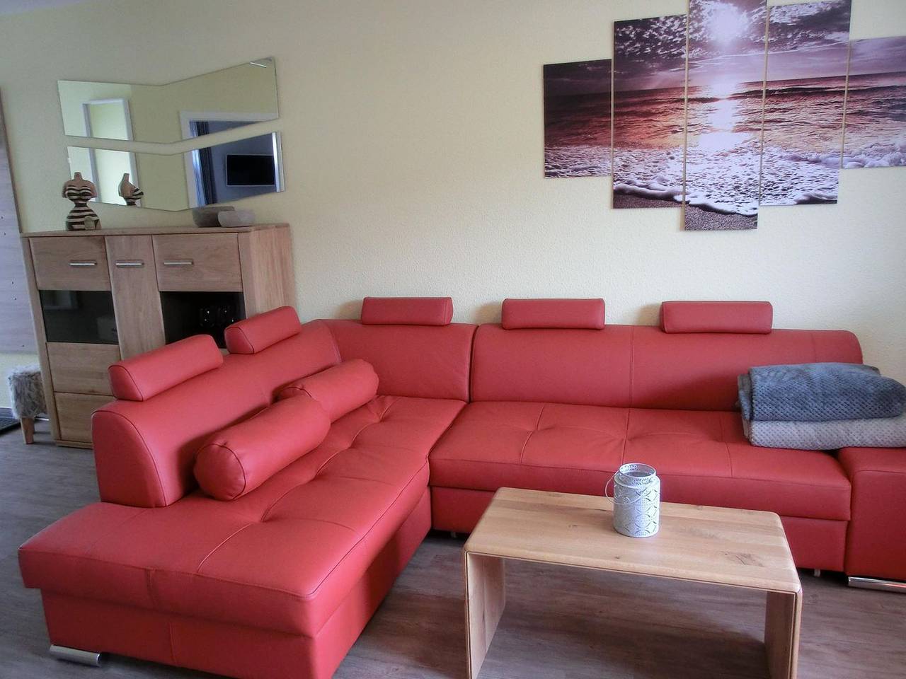 Ganze Wohnung, 2-Zimmer-Fewo für 2 Pers. im Eg mit Wlan in Gelbensande, Rostock und Umgebung