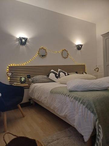 Chambre d’hôte pour 2 personnes, avec vue ainsi que terrasse et jardin à Oherville