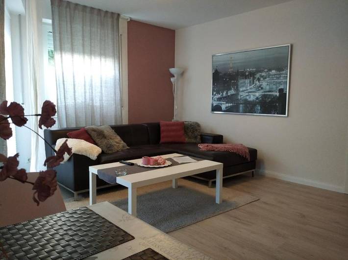 Ferienwohnung für 3 Personen, mit Balkon und Ausblick, mit Haustier