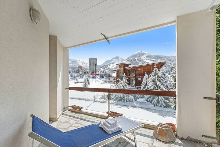Ganze Wohnung, Appartamento Fiocco di Neve w/ View Balcony in Sestriere, Via Lattea