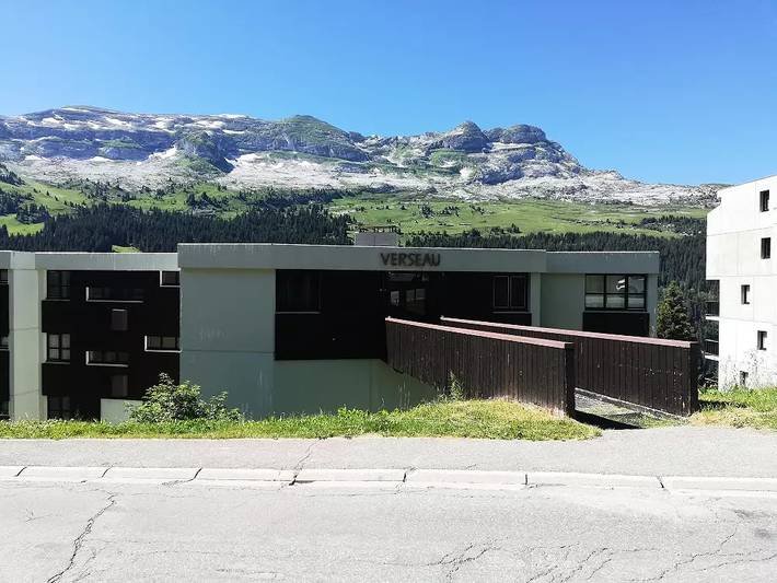 Studio voor 4 personen, met Balkon en Uitzicht in Flaine