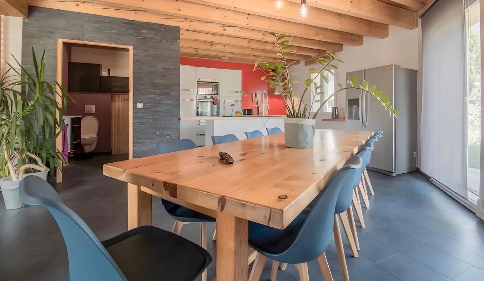 Chalet d'Aussois Lerovi: casa moderna con vistas panorámicas a la Vanoise in Aussois, Región de Saint-Jean-de-Maurienne