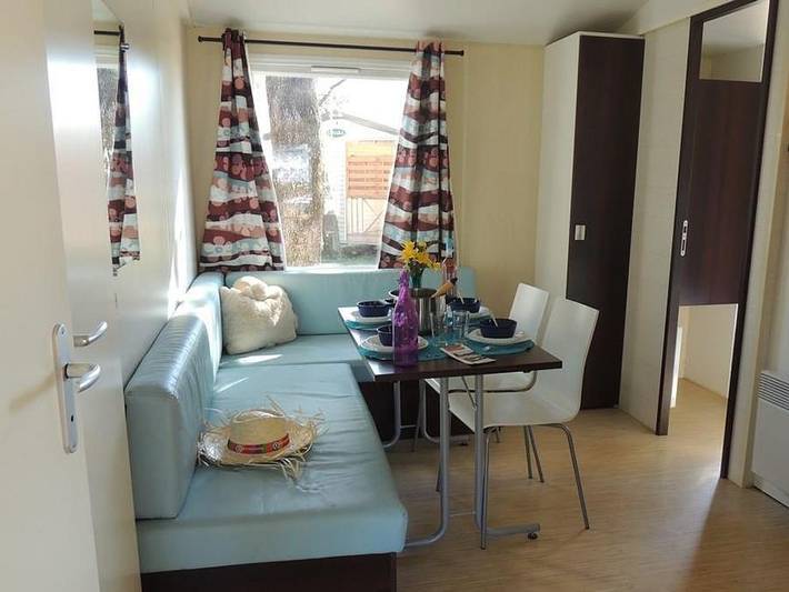 Camping le Domaine de Gajan - Mobilheim 4 personen - Comfort family, 2 Zimmer in Boisseron, Mittelmeerküste (Frankreich)