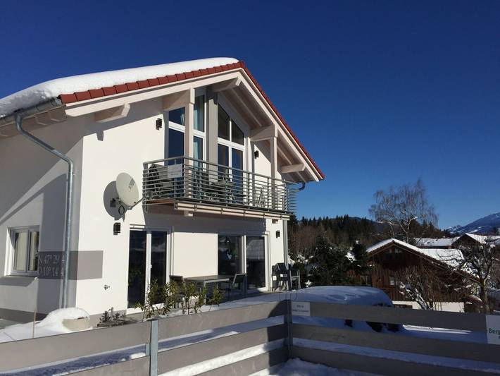 Hütte für 4 Personen, mit Balkon und Sauna in Ofterschwang