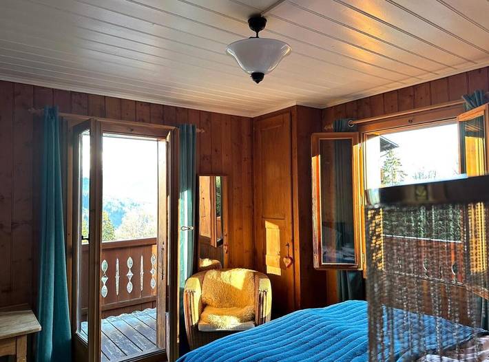 Gîte pour 6 personnes, avec jardin ainsi que vue et terrasse, animaux acceptés dans Chesières - 4