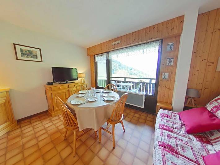 Chalet pour 5 personnes, avec balcon et jardin à Le Grand-Bornand