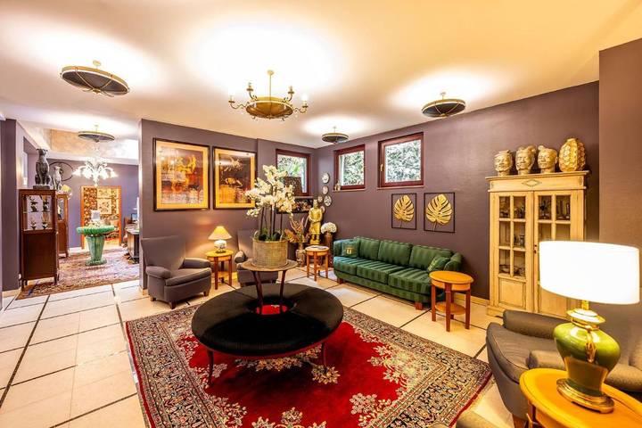 Hotel für 2 Personen, mit Sauna und Pool sowie Terrasse, mit Haustier in Rathen - 4