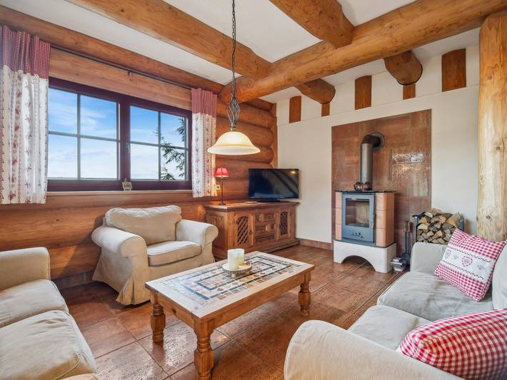 Ferienhaus für 4 Personen, mit Garten und Terrasse sowie Sauna, mit Haustier am Rennsteig - 4