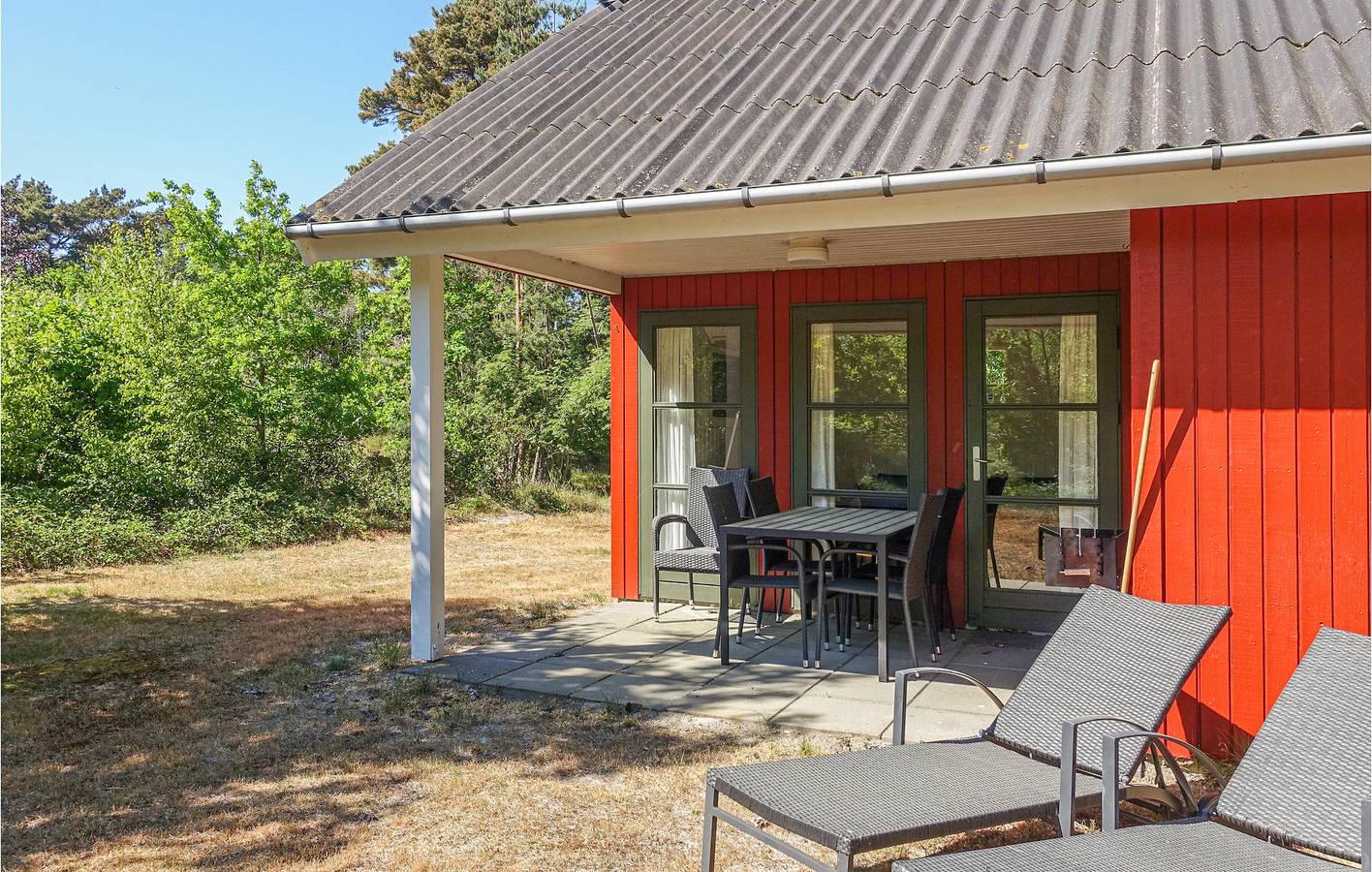 Feriehus for 6 personer med terrasse in Østre Sømarken, Pedersker