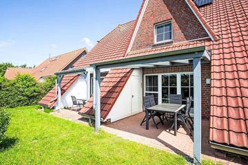 Ferienhaus für 6 Personen, mit Sauna und Pool sowie Garten in Butjadingen